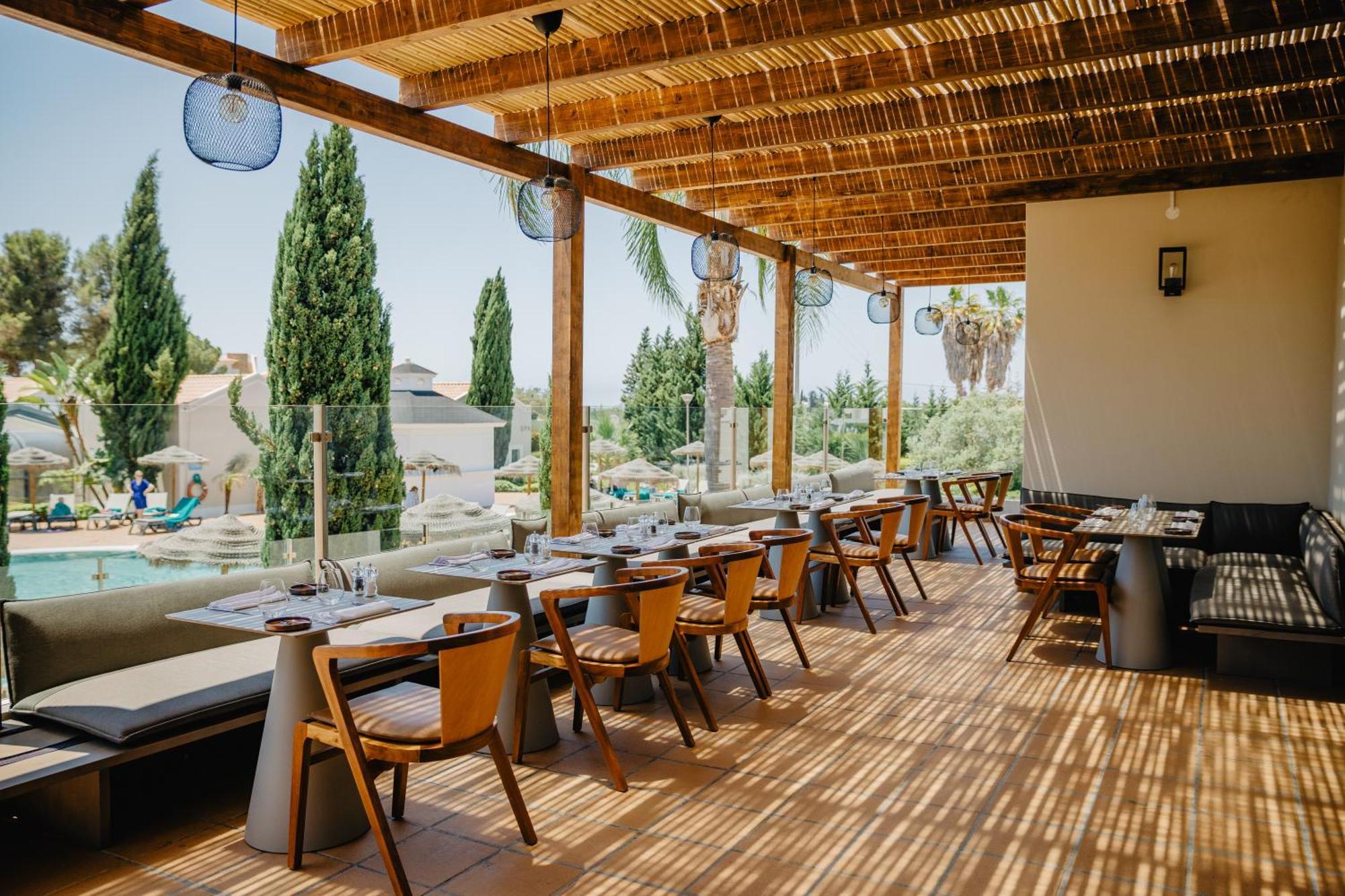 Vale Da Lapa Village Resort Карвоейру Екстер'єр фото Restaurant at the Hotel